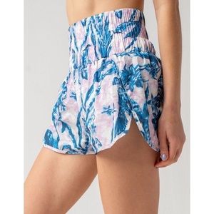 Free People Movement The Way Home Printed Shorts